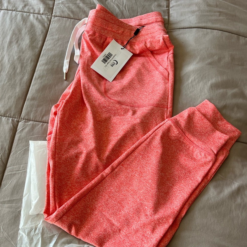Zyia Tangerine cozy jogger size XL NWT